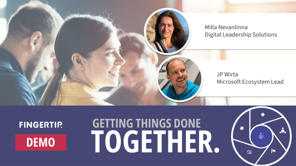 Fingertip demo: Getting things done, together